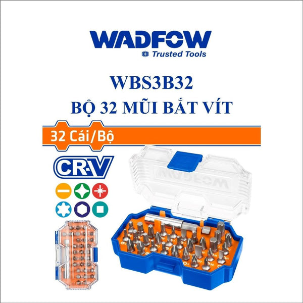 32Pcs Screwdriver Bits Set  WBS3B32 | Company: Wadfow | Origin: China