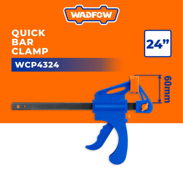 QUICK BAR CLAMP 24'' WCP4324 | Company: Wadfow | Origin: China