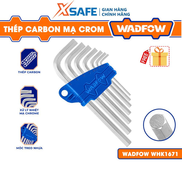 7Pcs HEX KEY 6mm WHK1671 | Company: Wadfow | Origin: China