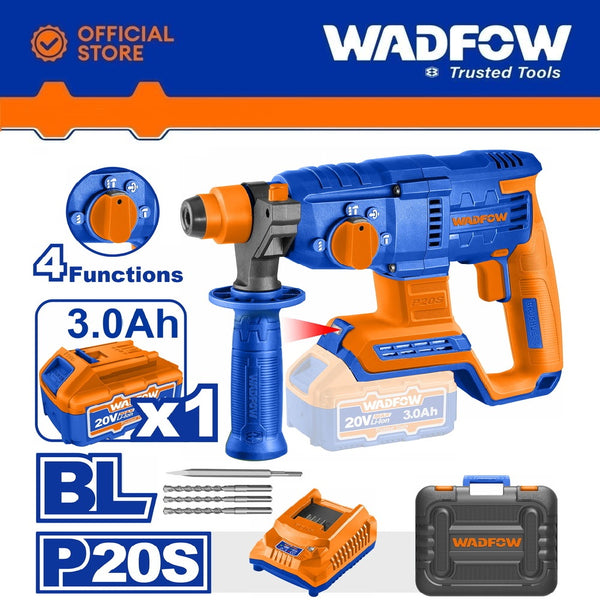 Cordless Rotary Hammer 22mm 20V WLM1522 | Company : Wadfow | Origin : China