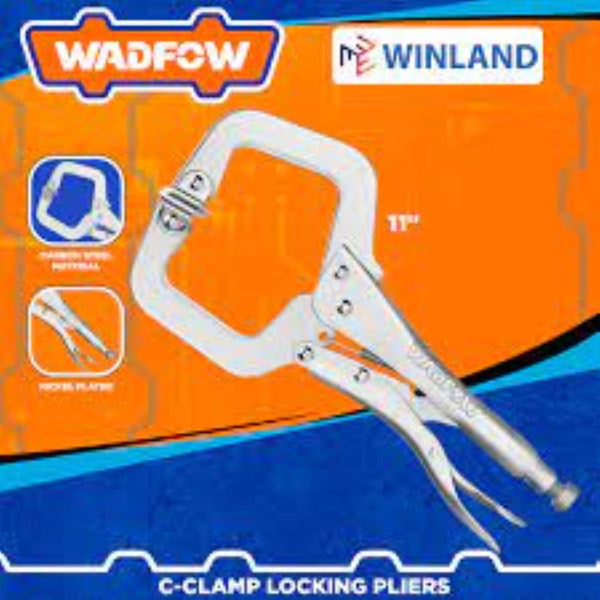 C-CLAMP LOCKING PLIER 11" WLP4111 | Company: Wadfow  | Origin: China