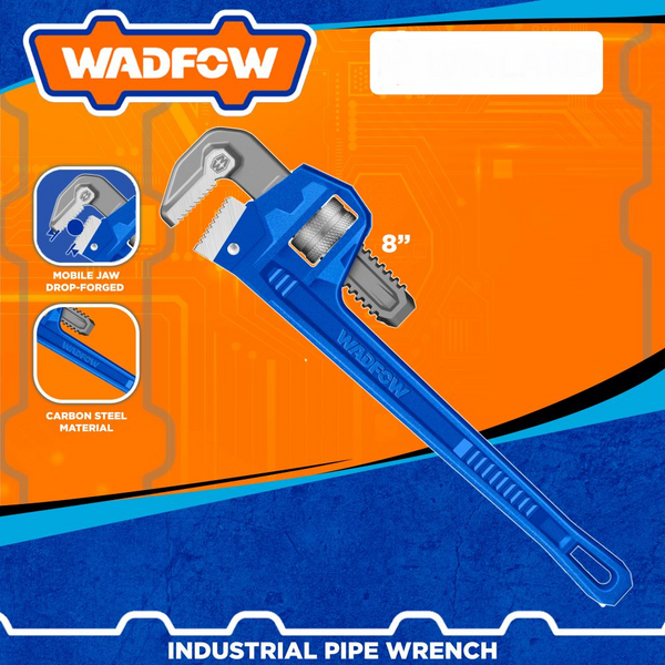 PIPE WRENCH 8" WPW1108  | Company: Wadfow | Origin: China