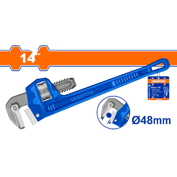 PIPE WRENCH 14" WPW1114  | Company: Wadfow | Origin: China