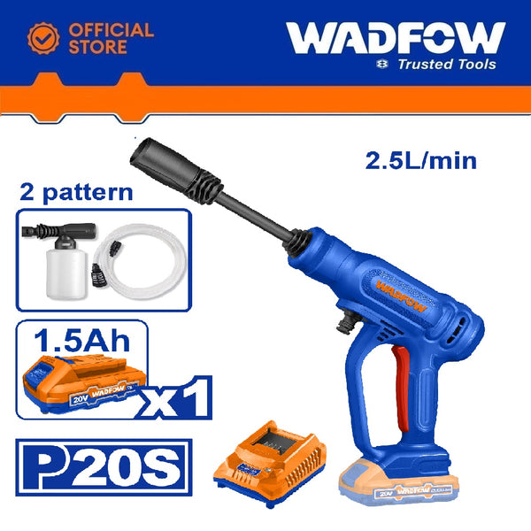 Cordless Pressure Washer 24.5bar WQX01202 | Company : Wadfow | Origin : China
