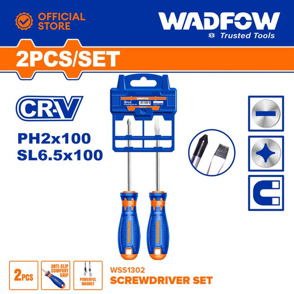 2 Pcs SCREWDRIVER SET WSS1302 | Company: Wadfow | Origin: China
