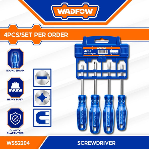 4Pcs SCREWDRIVER SET WSS2204  | Company: Wadfow | Origin: China