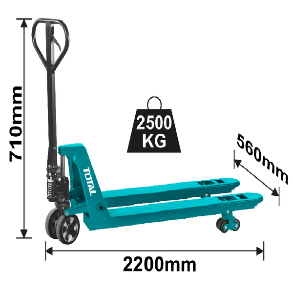 Hand pallet truck 2.5Ton THT301251 | Company: Total | Origin: China