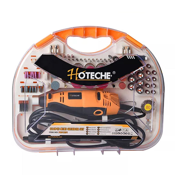 210PCS MINI GRINDER SET P801201 | COMPANY: HOTECHE | ORIGIN: CHINA