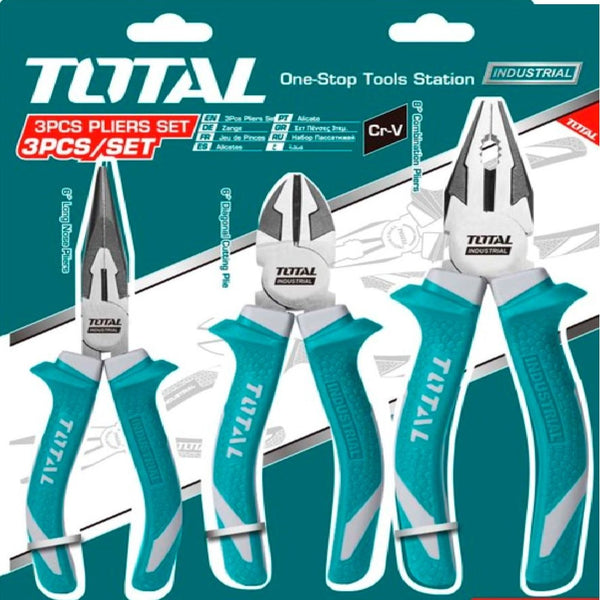 3Pcs pliers set THT2K0301 | Company: Total | Origin: China