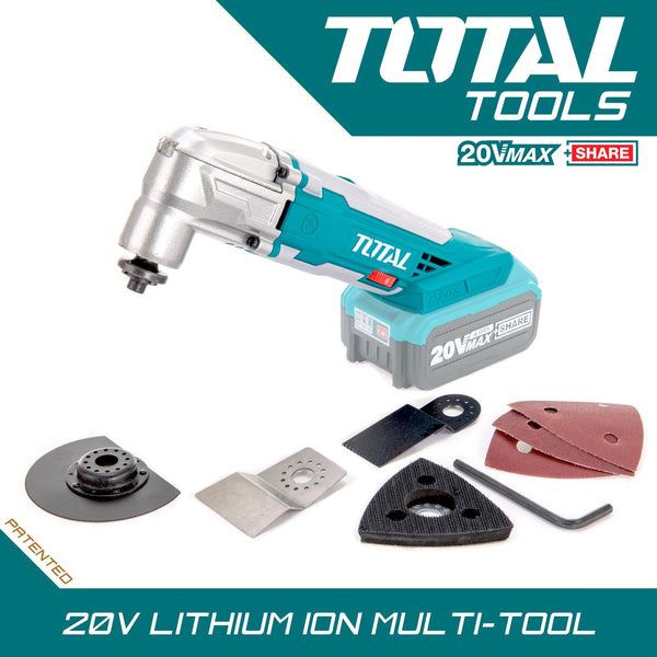 Lithium-Ion multi-tool 20V TMLI2001 | Company: Total | Origin: China