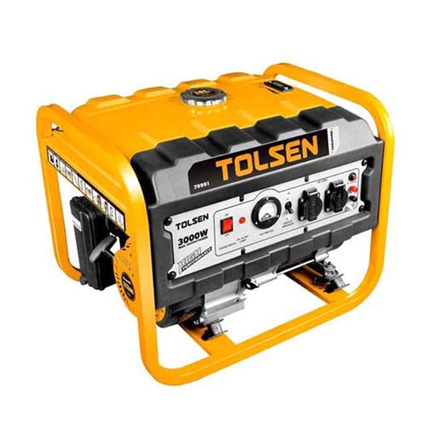 GASOLINE GENERATOR 3000W 220V 79991 | COMPANY: TOLSEN | ORIGIN: CHINA