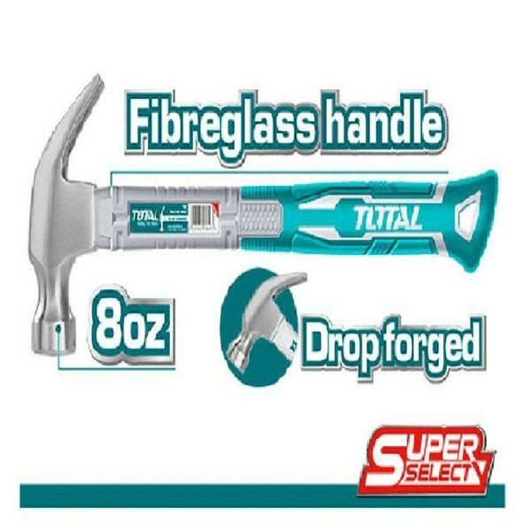 CLAW HAMMER 220g THTS7308 |  Company: Total  | Origin: China