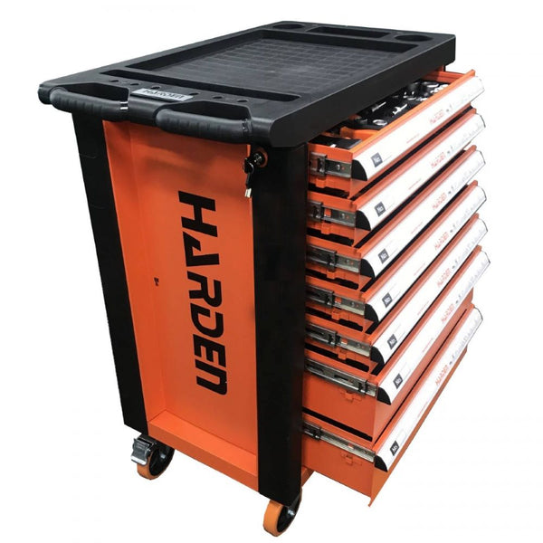 148pc TOOLS 7 DRAWERS ROLLER CABINET 520605 | Company: Harden | Origin: China