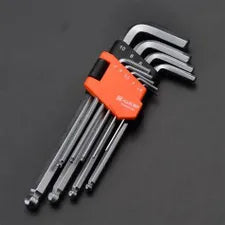 9Pcs Long Ball Key Wrench 540606 | Company Harden | Origin China