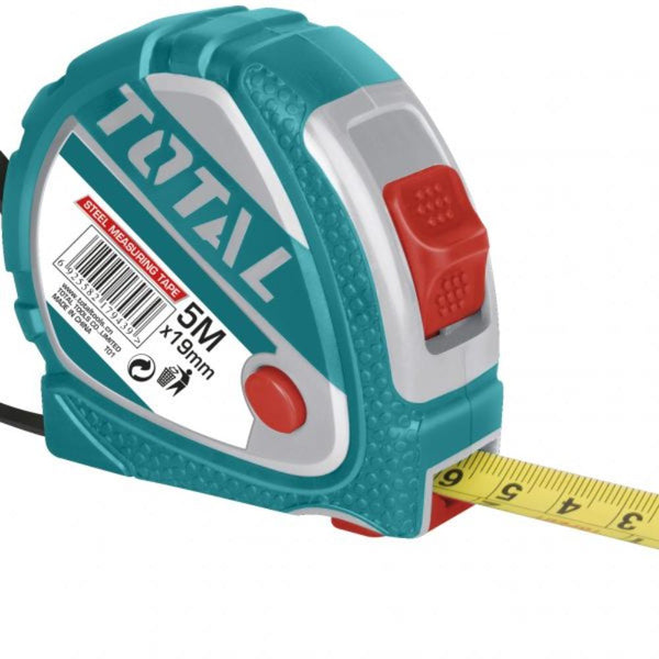 Steel measuring tape 5M TMT126051 |  Company: Total  |  Origin: China