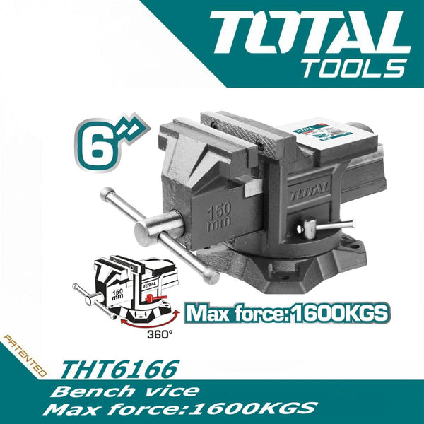 Bench vice 6" THT6166 | Company: Total | Origin: China