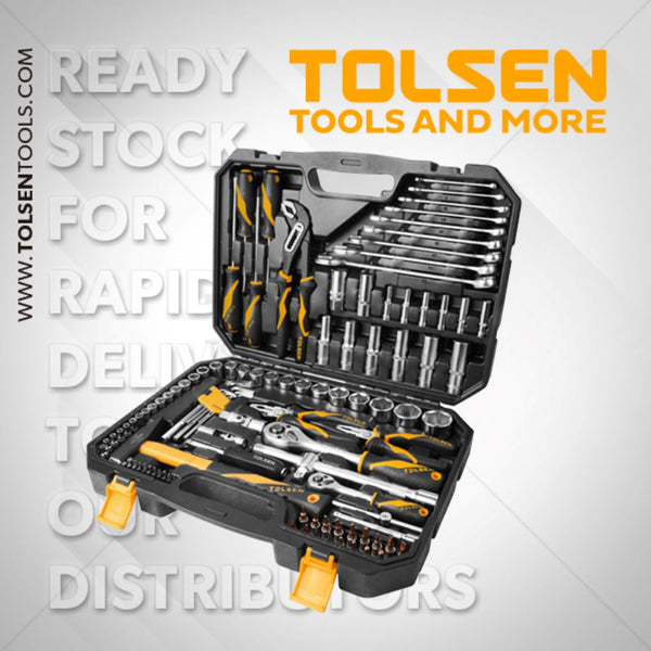 116Pcs SOCKET & TOOL SET 85352 | Company: Tolsen | Origin: China