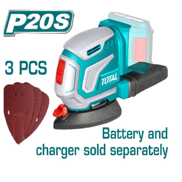 Lithium-ion Palm Sander 5" TDSLI2051| Company: Total | Origin: China