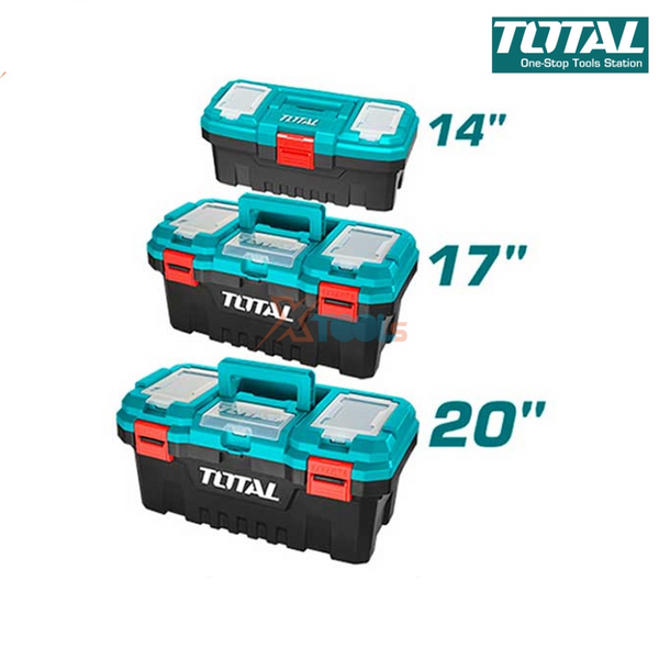 Plastic tool box 14/17/20" TPBXK0031 | Company: Total | Origin: China