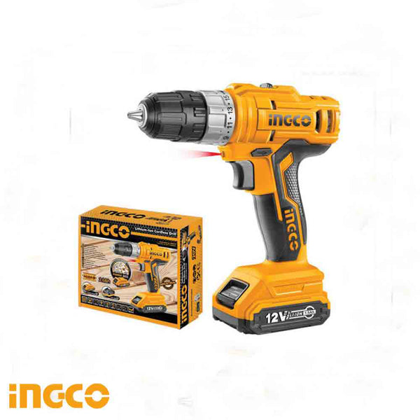 Lithium-Ion Cordless Drill 12V CDLI1221 | Company: Ingco | Origin: China