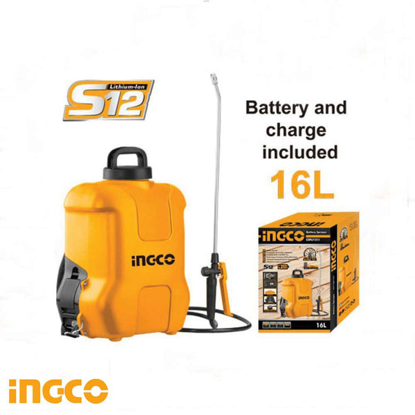 LITHIUM BATTERY SPRAYER 12V CSPLI1211 | Company: Ingco  |  Origin: China