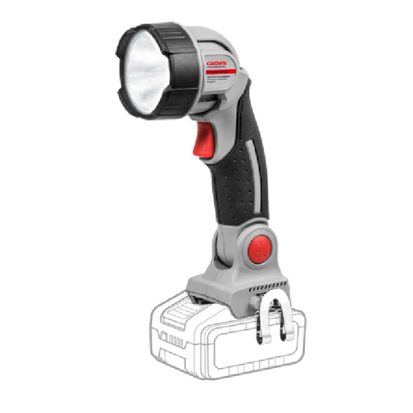 CORDLESS TORCH LIGHT 20V CT26008HX | Company: Crown | Origin :China