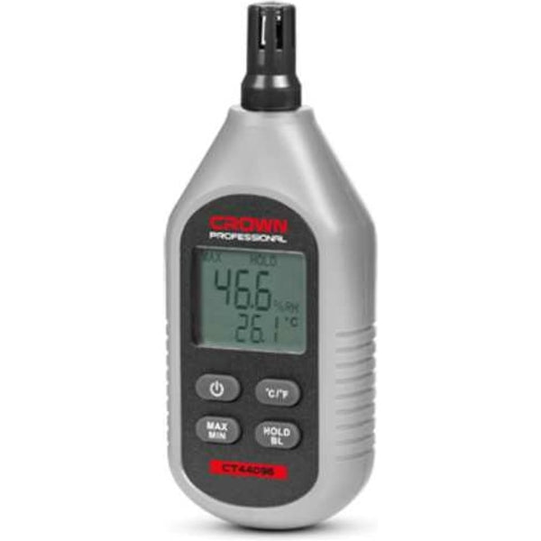 DIGITAL TEMPERATURE & HUMIDITY METER CT44096 | Company: Crown | Origin: China