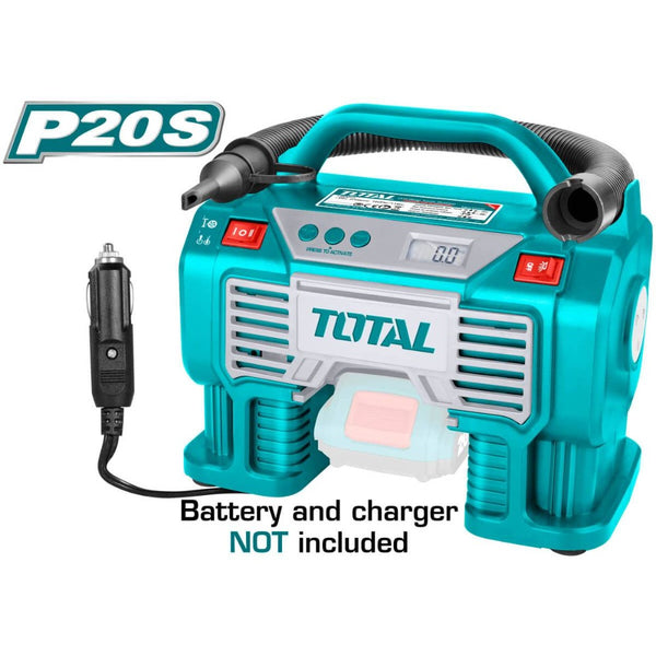 Lithium-Ion auto air compressor 20V TACLI2002   | Company: Total | Origin: China