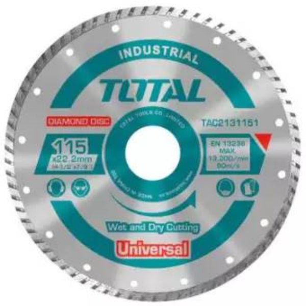 Turbo diamond disc 4" TAC2131003  |  Company: Total  |  Origin: China