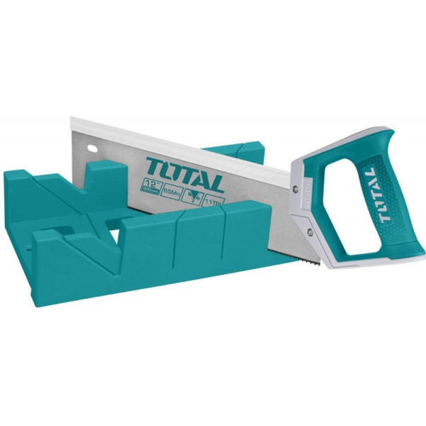 Mitre box & back saw set 12" THTK591262 | Company: Total | Origin: China