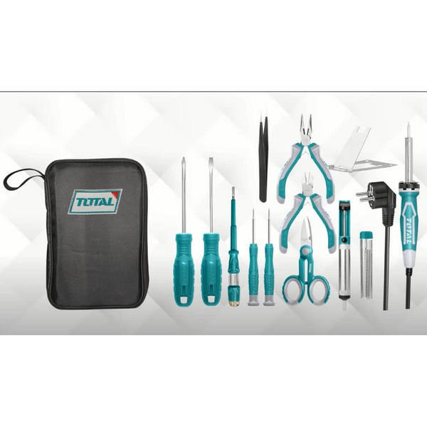 13 Pcs Telecom Tools set TKTTSK0132 | Company: Total | Origin: China