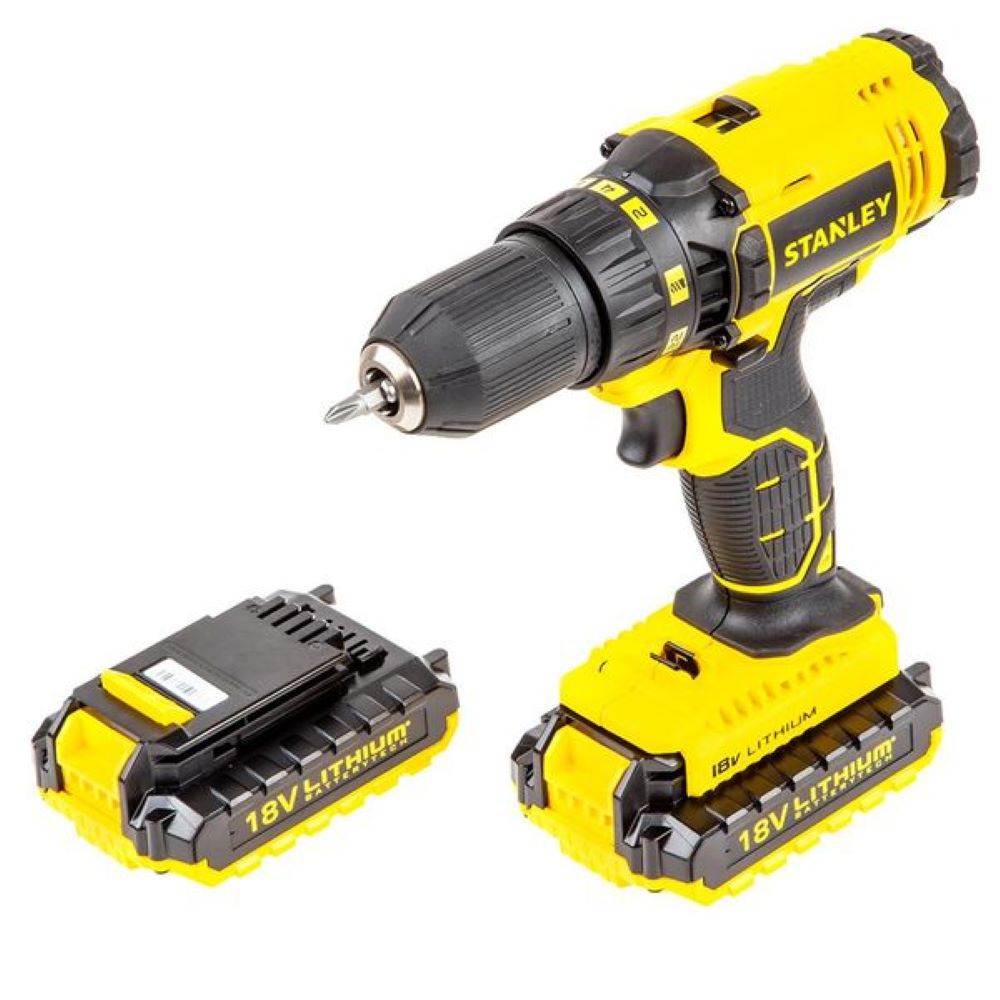 CORDLESS DRILL 18V SCD20S2K | Company: Stanley | Origin: USA ...