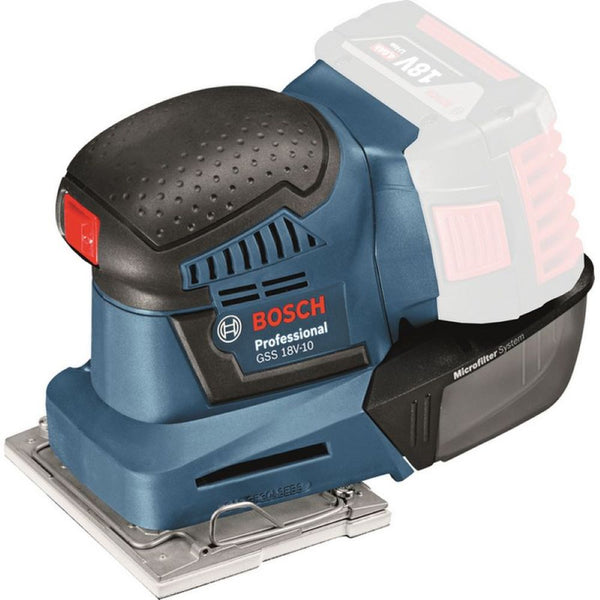 CORDLESS ORBITAL SANDER GSS18V-10 | Company: Bosch | Origin: Germany