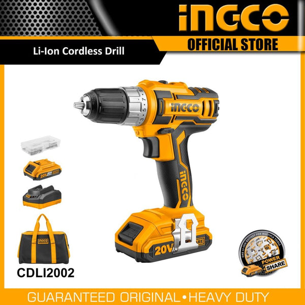 LITHIUM-ION CORDLESS DRILL 20V CDLI2002 | Company: Ingco | Origin: China