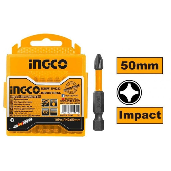 IMPACT SCREWDRIVER BITS SDBIM11PH223 | Company: Ingco | Origin: China