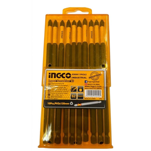 IMPACT SCREWDRIVER BITS SDBIM11PH263 | Company: Ingco | Origin: China