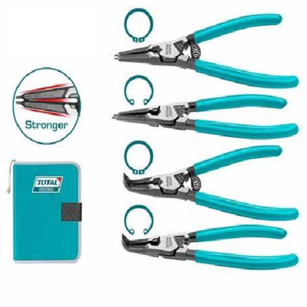 4Pcs circlip pliers set(7") THTJ214042 | Company: Total | Origin: China