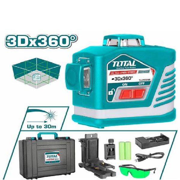 3D Self-Leveling Laser Level TLL255245 | Company: Total | Origin: China