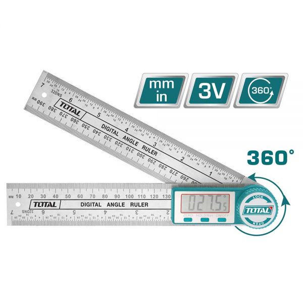 Digital angle ruler 8" TMT333601 | Company: Total | Origin: China