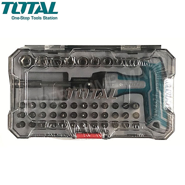 47 Pcs T-handle wrench screwdriver set TACSD30476 |  Company: Total  |  Origin: China