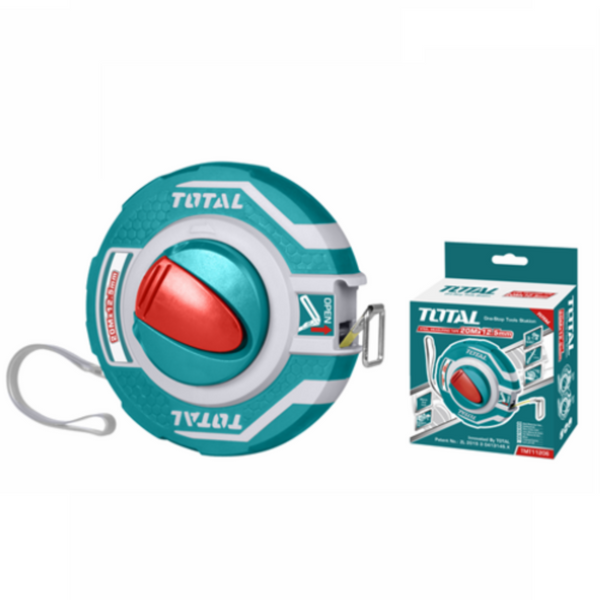 Steel measuring tape 20M TMT11206 |  Company: Total  |  Origin: China