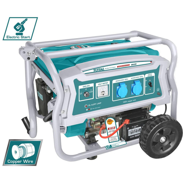 Gasoline generator 3.5kW TP135006E | Company: Total | Origin: China