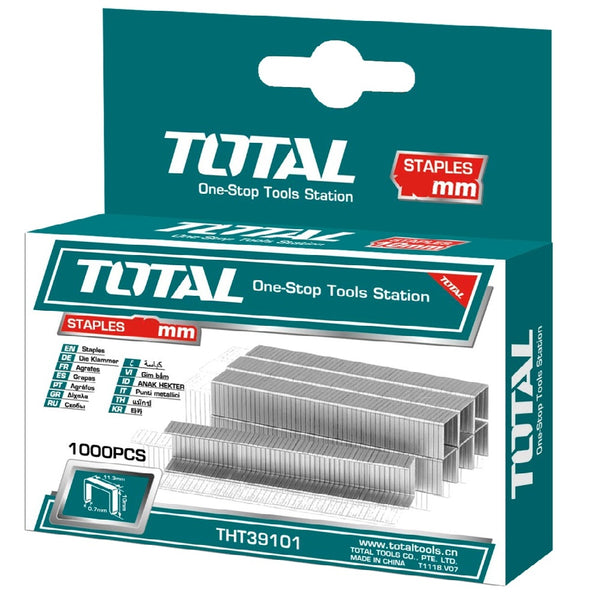 Staples 10mm THT39101 | Company: Total | Origin: China