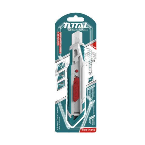 Snap-off blade knife 18mm THT511816  | Company: Total | Origin: China