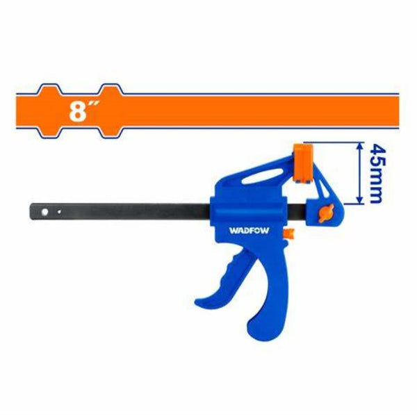 QUICK BAR CLAMP 8'' WCP4388 | Company: Wadfow | Origin: China