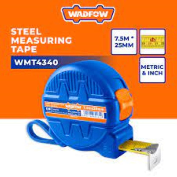 STEEL MEASURING TAPE 7.5m WMT4340 | Company: Wadfow | Origin: China