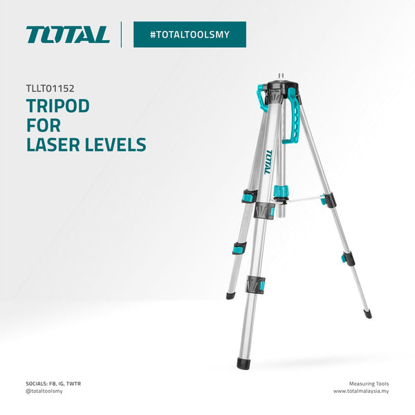 Tripods for Laser Levels TLLT01152  |  Company: Total  |  Origin: China