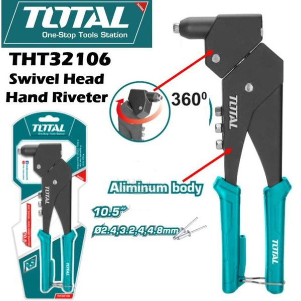 Hand Riveter 10.5" THT32106  | Company: Total | Origin: China