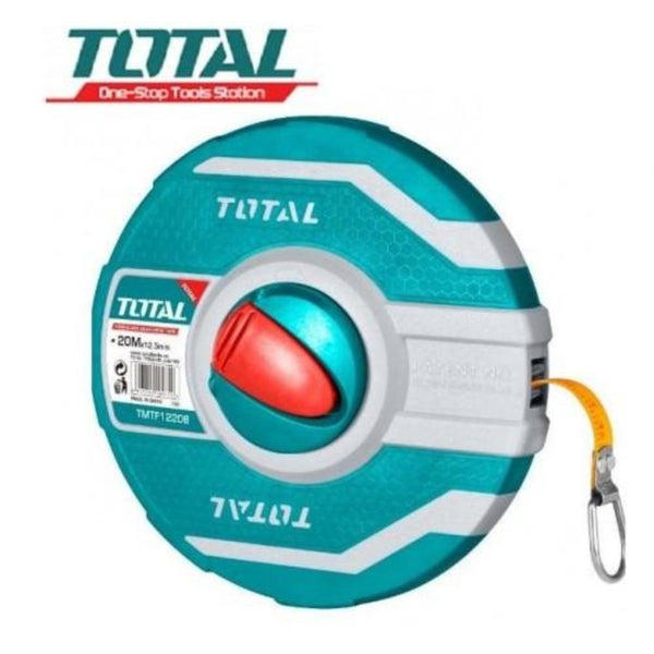 Fibreglass measuring tape 20m TMTF12206 |  Company: Total  |  Origin: China