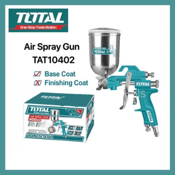 Air spray gun 400cc TAT10402 |  Company: Total | Origin: China